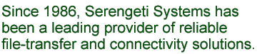 Bisync, 3780, SNA/RJE, 3770, FTP and dial-up file transfer solutions